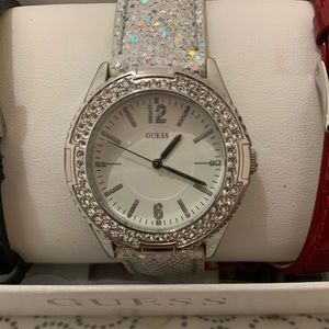 Guess watch for women with interchangeable straps